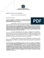 Minuta de Resposta de Pedido de Informação - Douglas Fabiano