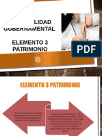 Contabilidad Gubernamental Elemento 3