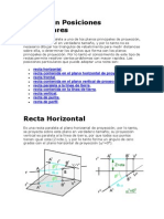 Rectas en Posiciones Particulares