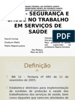 Trabalho SMS - NR 32