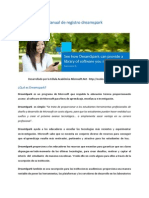 Manual de Registro Dreamspark