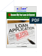 10 Reasons Your Loan Is Rejected