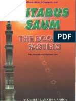 Kitabus Saum The Book of Fasting PDF