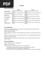 Passive Voice PDF