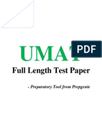 UMAT Test 2 PDF