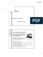 Chapter 1 Intro To CAD CAM CAE