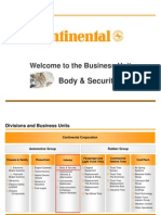 Welcome To The Business Unit: Body & Security