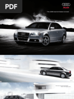 Audi A4 2008 Misc Documents-Brochure