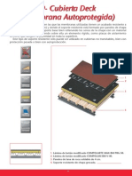 Cubierta DECK Con Membrana Autoprotegida
