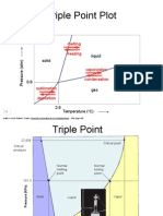 Triple Point Plot: Melting Freezing