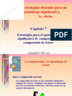 Estrategias Docentes para Un Aprendizaje Significativo