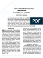 Creeps Analysis of Thermoplastics