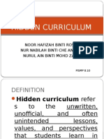 Hidden Curriculum