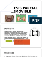 Prótesis Parcial Removible Bases Protésicas