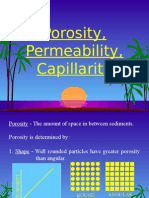 Permeability Porosity Capillarity Notes