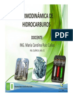 Introducción A La Termodinámica de Hidrocarburos.