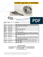 5F) Motor Grader 2015 - Gears and Worms