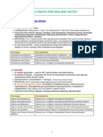 Ultimate Pre-Reg BNF Notes