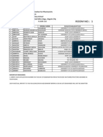 Pharmacist 07-2015 Room Assignment