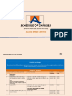 Jan2014 - Schedule of Charges (Jan - Jun 2014)