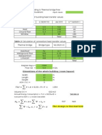 Table 1 Calculation of Building Heat Transfer Values: Input Vaues