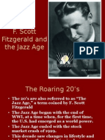 F. Scott Fitzgerald and The Jazz Age