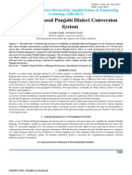 A Rule Based Punjabi Dialect Conversion System