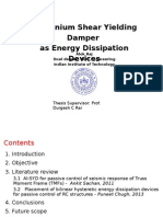 Aluminium Shear Yield Damper