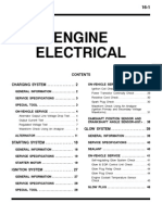 Mitsubishi Pajero Workshop Manual 16 - Engine Electrical