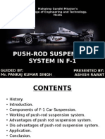 Push - Rod Suspension System Used in F-1