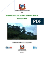 District Climate and Energy Plan Ilam 