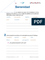 Ficha Emocionario 08 Serenidad