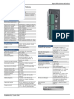 Especificaciones Tecnicas PLC Toshiba