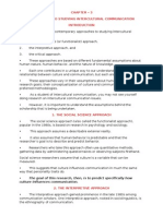 Chapter 3 Approaches To Studying IC