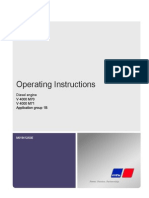 Operating Instructions Diesel Engine MTU