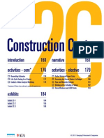 Construction Costs: Activities - Core 176 160 Narrative 161 Activities - Elective 179