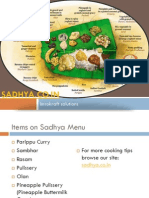 Sadhya - Festival Menus