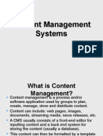 Content Management Systems