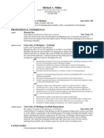 Mikemikho - 323 - Resume - Mike Mikho