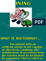 Suctioning Trachea