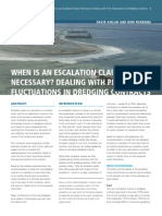 Escalation Clause Necessary Dealing With Price Fluctuations in Dredging Contracts Terra Et Aqua 125 1