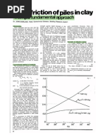 Burland, J. B. (1973) - Shaft Friction of Piles in Clay - A Simple Fundamental Approach. Ground Engineering, 6 (3), 30-42