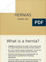 Hernias: Daniel Igo