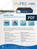 MyPBX U300 Datasheet en