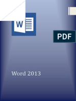 Word 2013