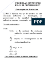 Aplicaciones Ecuaciones Diferenciales 1er Orden