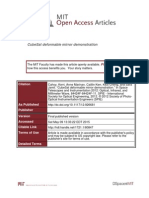 Cubesat Deformable Mirror Demonstration: Citation