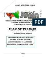 Plan de Trabajo de Saneamiento Final La Merced