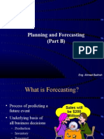 Planning Forecasting Part (B)