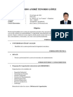 CV Tenorio López Eduardo André